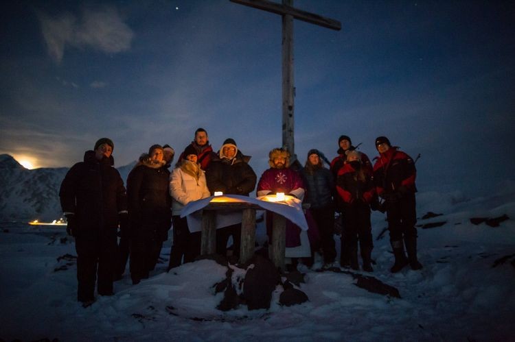 Jastrzębianka wzięła ślub pod biegunem północnym, Polish Polar Station Hornsund